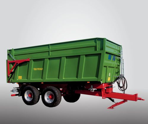 Carreta com tampas removíveis - T669/1 - Pronar Sp. z o.o. - em tandem / agrícola / 14 toneladas