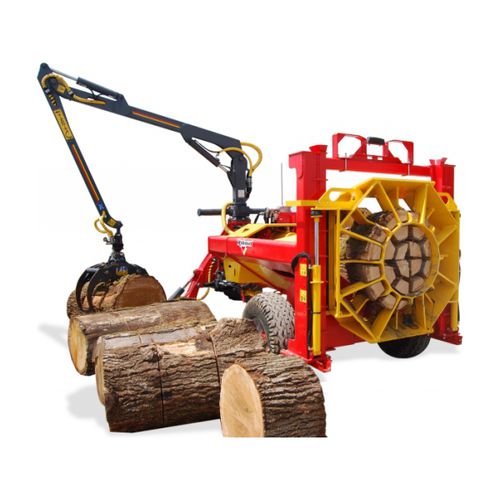 Rachador de lenha horizontal - F80  - RABAUD - hidráulico / de arrasto / automático