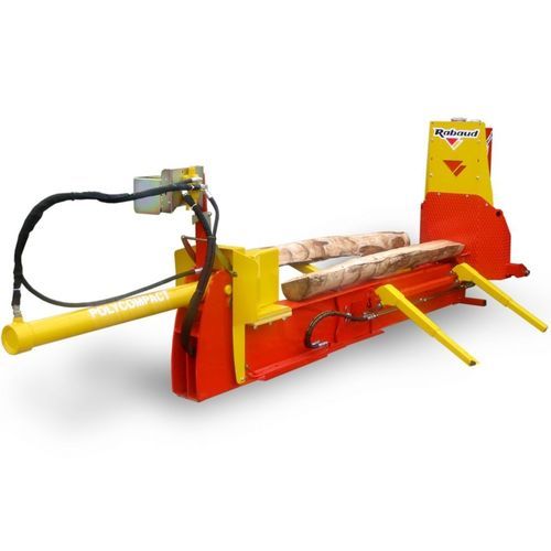 Rachador de lenha hidráulico - POLYCOMPACT - RABAUD - horizontal / montado em trator / por tomada de força