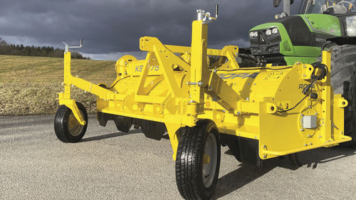 Triturador de rama para beterraba-açucareira - KS series  - ROPA Fahrzeug- und Maschinenbau GmbH - de 2 linhas / com engate em 3 pontos