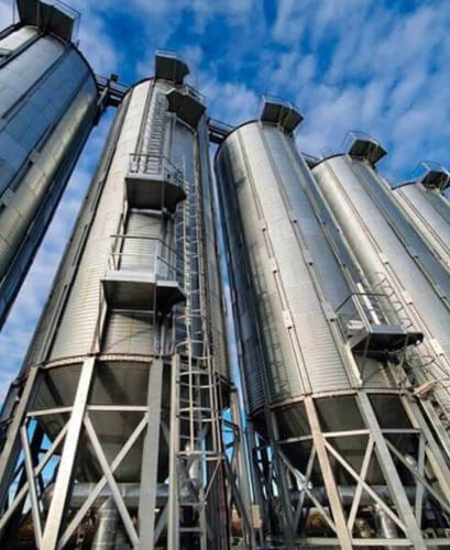 Silo para arroz - SILOS Spain - metálico / com fundo cônico