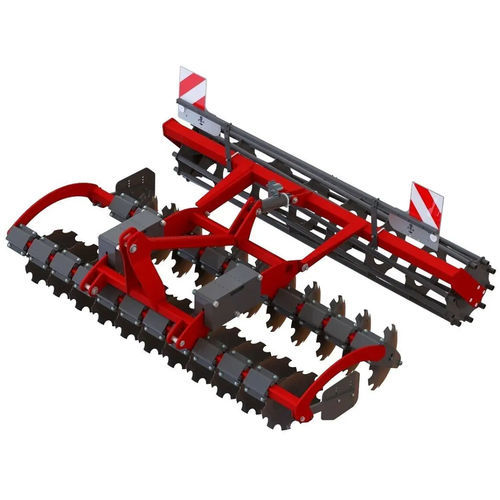 Grade de discos de arrasto - ONTARIO 250 - 500 - SMS CZ s.r.o. - montada / articulada em 2 seções / com engate em 3 pontos