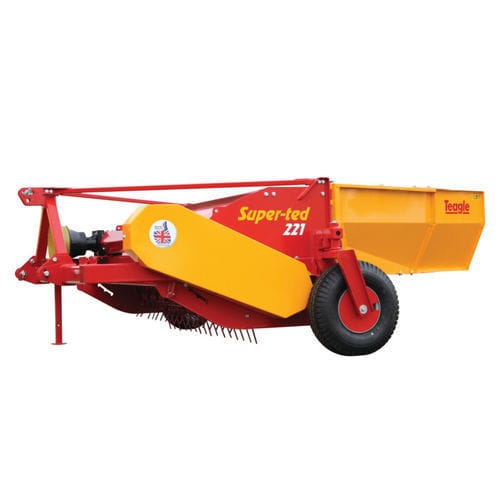 Recolhedor com enleiramento - Super-ted 221 - TEAGLE MACHINERY Ltd.