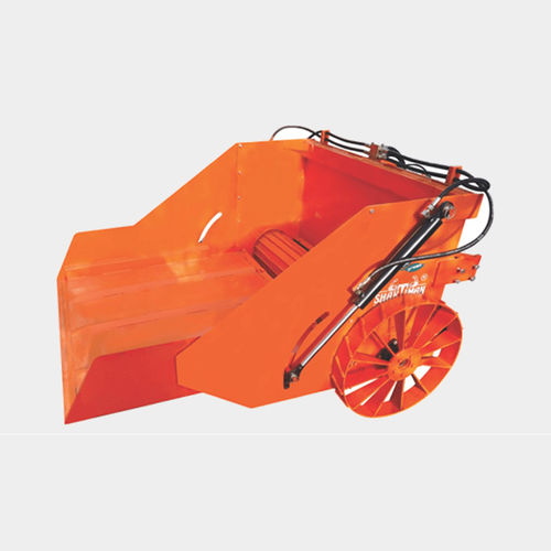 Vagão distribuidor de esterco montado - SHCS series - Tirth Agro Technology Pvt. Ltd. - com batedores horizontais / com 1 eixo