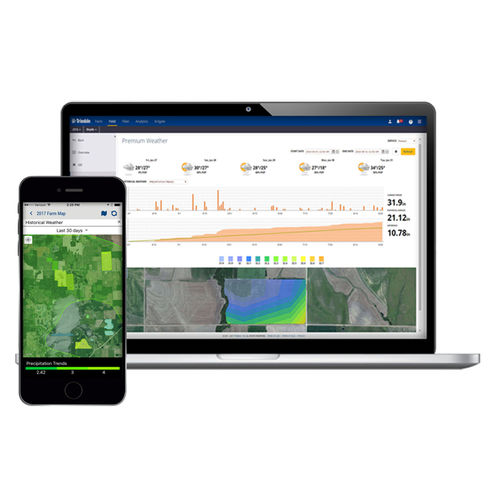 Software de análise de dados meteorológicos - Ag Premium - Trimble Agriculture - agrícola / para agricultura de precisão