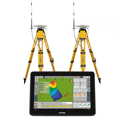 Sistema de controle para nivelamento de terrenos agrícolas - VerticalPoint RTK - Trimble Agriculture - RTK