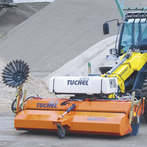 Varredora montada em trator - PROFI 660 - Tuchel Maschinenbau - para vias públicas