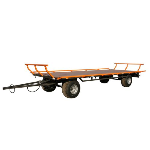 Carreta prancha - B-9 - URSUS S.A. - com 2 eixos / para fardos / 7 toneladas