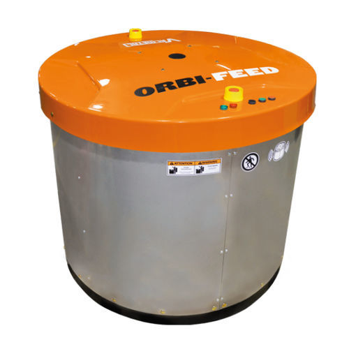 Robô empurrador de alimentos - ORBI-FEED - Valmetal - autopropelido