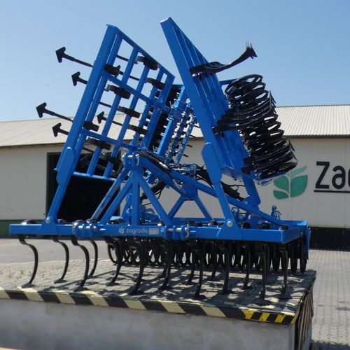 Cultivador montado - 848 series - ZAGRODA INTERNATIONAL Sp. z o.o. - dobrável / com engate em 3 pontos / com rolo