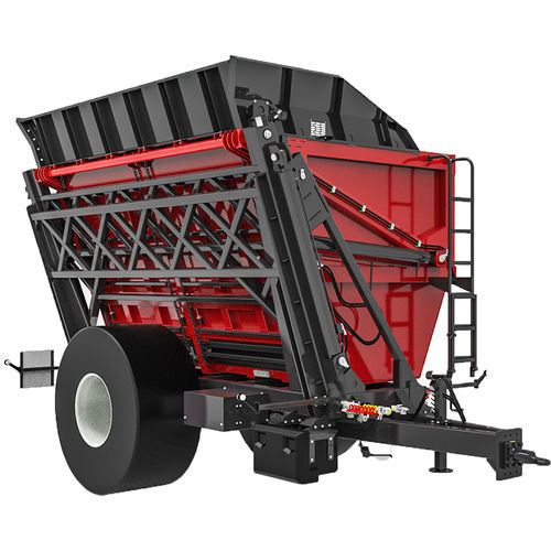 Carreta basculante - RAPID  - METALTECH - com 1 eixo / agrícola / 11 toneladas