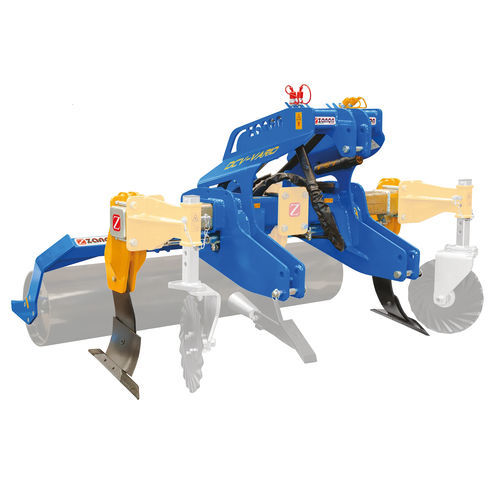 Subsolador 2 hastes - DCV series - ZANON Srl - fixo / para vinha / com rolo