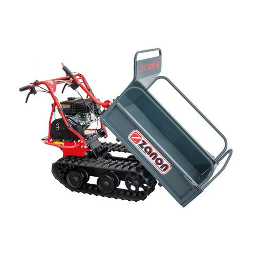 Minidumper com sistema de descarga frontal - DC 300-B - ZANON Srl - de esteiras / a gasolina