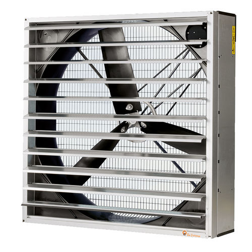 Ventilador para galpão de criação de animais - V series - Big Dutchman - de circulação de ar / de parede / de fibra de vidro