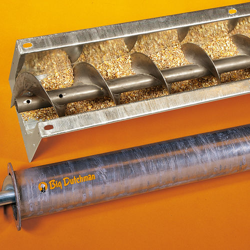Transportador de alimentação - Big Dutchman - de rosca / tubular