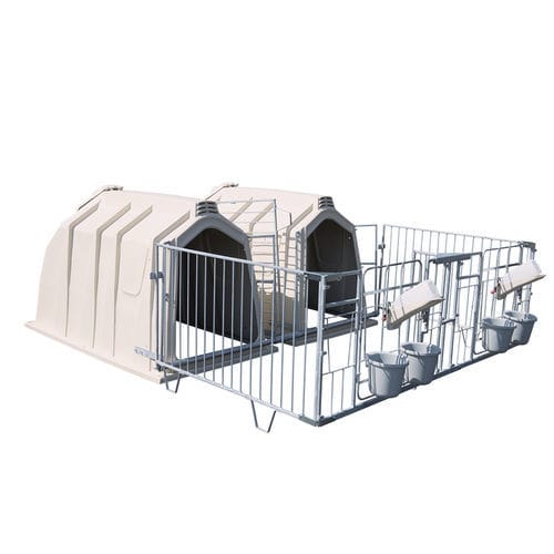 Tela metálica para abrigo de bezerros - Elite - Calf-Tel - L.T. Hampel GmbH - galvanizada / para bovinos