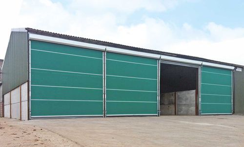 Porta para galpão - Agridoor Pro - Galebreaker Limited - para galpão de criação de animais / para armazém / para estufa