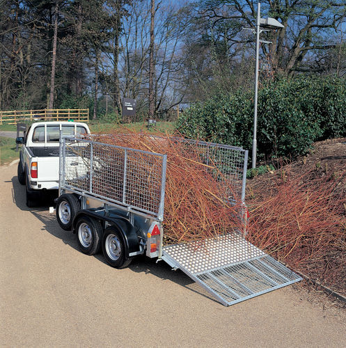 Carreta prancha - GD series - Ifor Williams Trailers Ltd. - com 1 eixo / agrícola