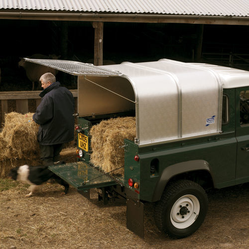 Carreta agrícola - Canopies - Ifor Williams Trailers Ltd. - com 2 eixos