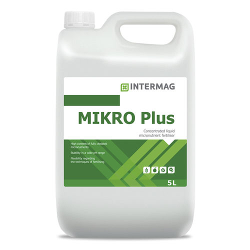 Fertilizante orgânico - MIKRO PLUS - INTERMAG Sp. z o.o. - com oligoelementos / líquido / para adubação foliar