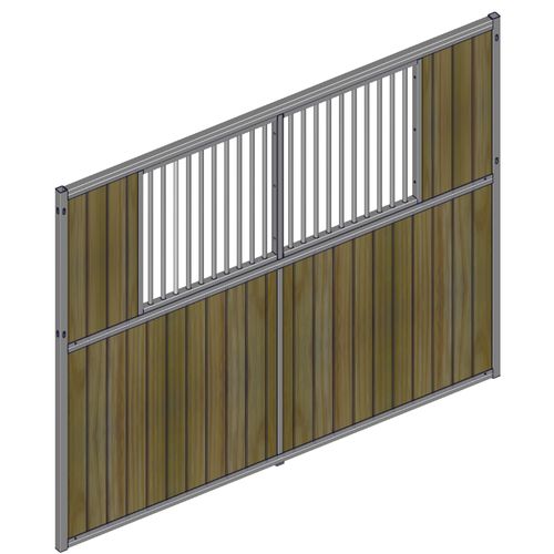 Barreira para pecuária - BX0230 - JOURDAIN - para estabulação de animais / para cavalos / metálica
