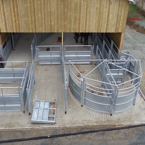 Barreira para pecuária - CO3100 - JOURDAIN - de contenção / para vacas / metálica