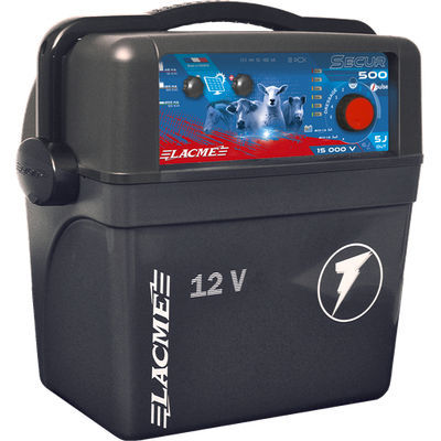 Eletrificador a bateria - Secur 500 - LACME - portátil / recarregável