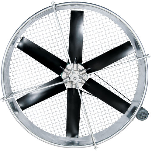Ventilador para galpão agrícola - 20 201 001 - LAKTO Dairy Technologies - de circulação de ar / axial / com moldura