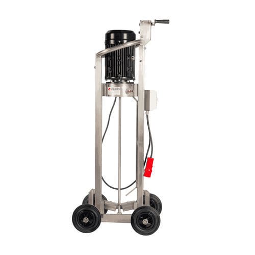 Homogeneizador de esterco vertical - SI95 - Mecàniques SEGALES, S.L. - em aço inoxidável / móvel / com motor elétrico