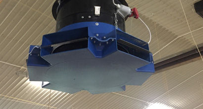 Ventilador para galpão agrícola - Multiheat Internationall B.V. - de circulação de ar / suspenso / axial