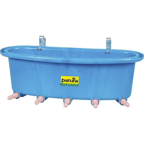 Balde amamentador para bezerros - 365000 - PATURA KG - em plástico / com chupeta / coletivo