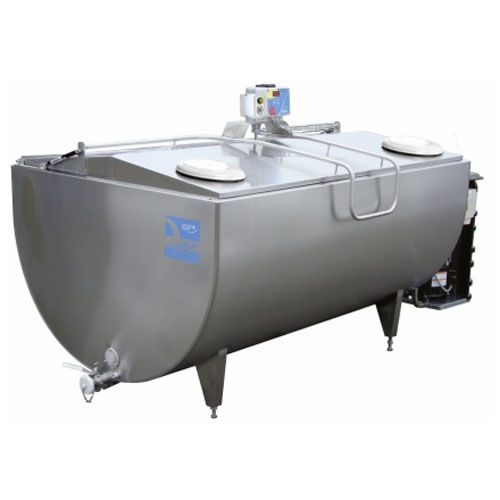 Tanque para leite - FIRST.SU - SERAP INDUSTRIES - horizontal / aberto / em aço inoxidável