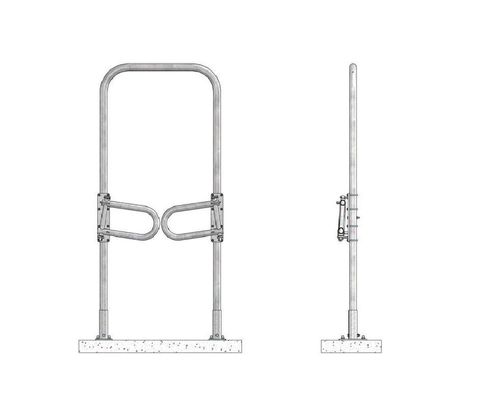 Barreira para pecuária - Texas Gate - Spinder Dairy Housing Concepts - para estabulação de animais / para vacas / em aço