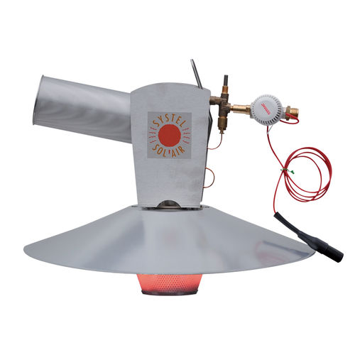 Campânula a gás - THERM SOL’AIR Series - SYSTEL Sarl - para suínos / para aves / com controle de temperatura