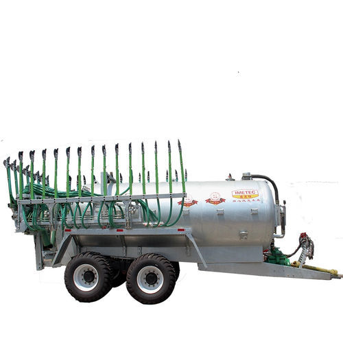 Vagão distribuidor de esterco de arrasto - Tai'an Yimeite Machinery Co., Ltd. - de turbina / com 2 eixos