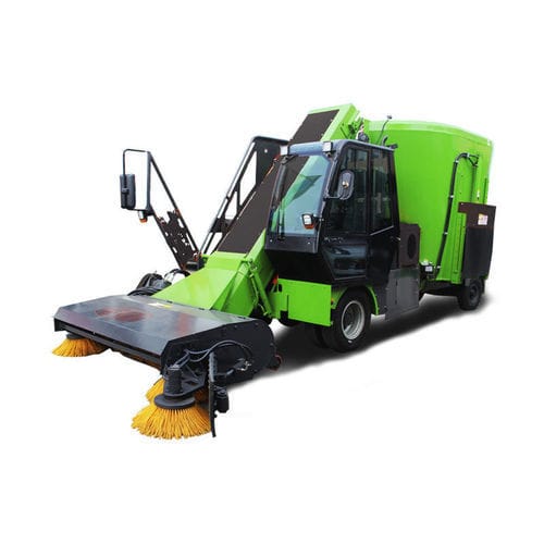 Coletor de silagem automático - 12B - Tai'an Yimeite Machinery Co., Ltd. - com misturador