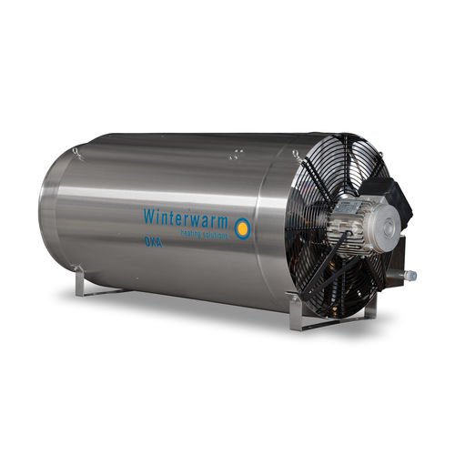 Aerotermo a gás - DXA series - Winterwarm Heating Solutions BV - a óleo combustível / de parede / para aviário