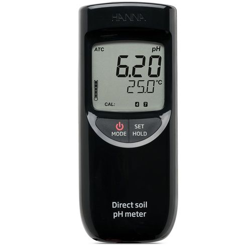 Analisador de solo - HI99121 - Hanna Instruments - de temperatura / de pH / portátil