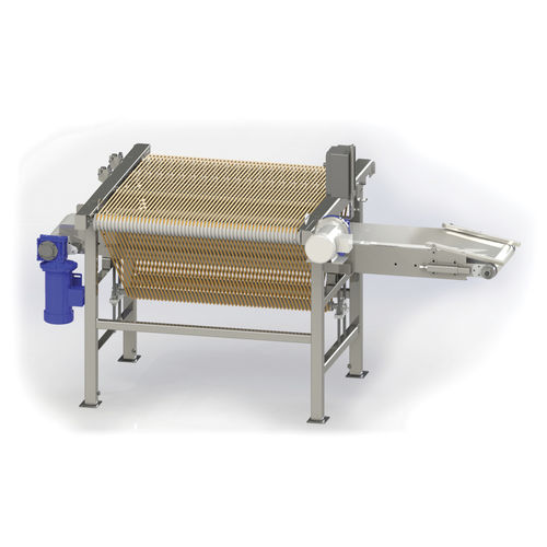 Calibrador classificador para frutas - A & B Packing Equipment, Inc.