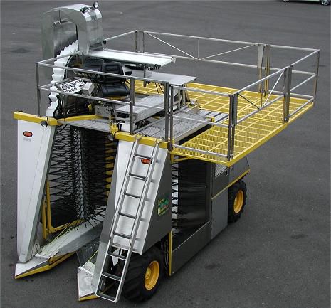 Colheitadeira para frutas - Over-The-Row - Littau Harvester Inc. - autopropelida / de 1 linha