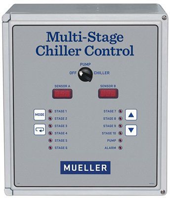 Controlador de temperatura para resfriamento do leite - Multi-Stage - Paul Mueller Company - programável / com alarme