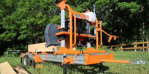 Serraria de fita - LumberPro HD36V2 - Norwood Sawmills USA, Inc. - horizontal / portátil / a gasolina