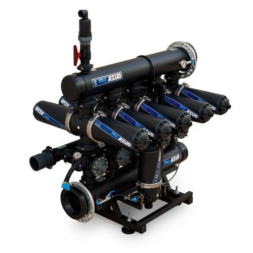 Filtro de disco para irrigação - HELIX 4DCL DLP - AZUD - em material plástico / automático / estacionário