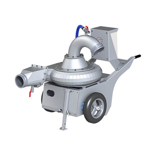 Bomba de transferência de peixes de hélice - Pescamotion 6 plus - Faivre Sarl - 6" / autoescorvante / para salmões