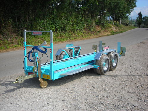 Carreta prancha - G40 RT TA  - Agrofer SRL - em tandem / agrícola / 5 toneladas