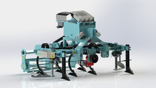 Cultivador montado - VARIO AG TL - Agrofer SRL - com ajuste hidráulico / com sulcador / fixo