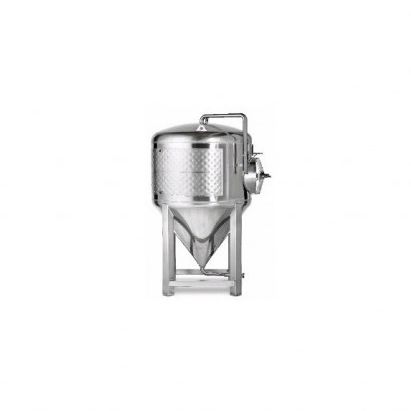 Tanque para viticultura - ZKG-FSMO-100-S0717-1800 - Amos Industries - de pressão / com fundo cônico / vertical