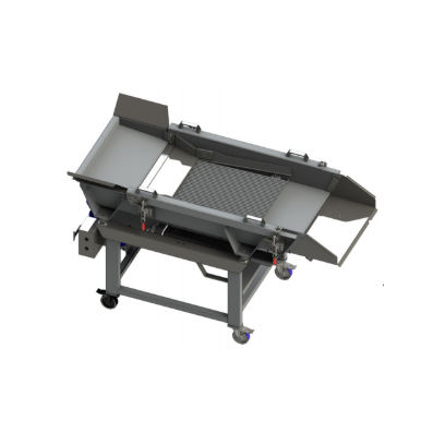 Mesa de classificação para bagos de uva - TVI1306KG - Amos Industries - com rede vibratória / automática
