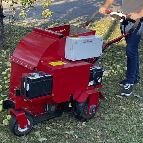 Colheitadeira para frutas - OB 40 - FEUCHT Obsttechnik GmbH - para operador a pé / de uma única fileira / com motor elétrico