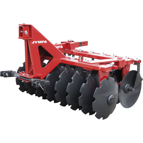 Grade de discos montada - ESPIGOL series - JYMPA FUTURAGRO SL - articulada em 2 seções / com ajuste hidráulico / com engate em 3 pontos